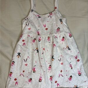 Old Navy Girls' Pink and White Ballet Dress
